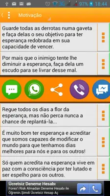 Mensagens android App screenshot 1